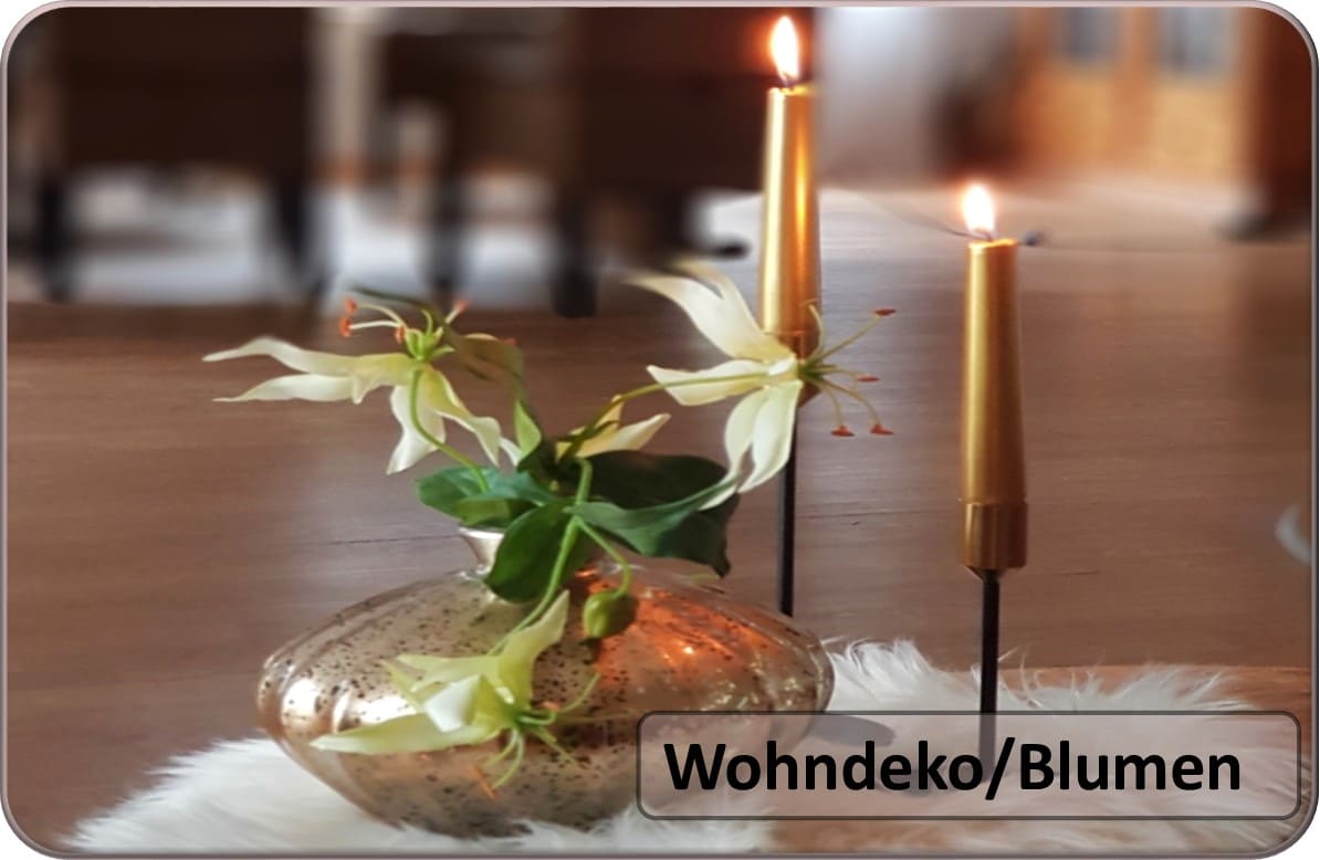 Blumendeko, Nature-Style, Tischdeko mit Blumen bei tischdeko-online.de - dorsten